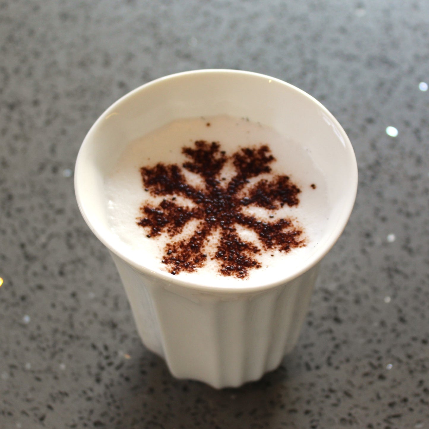 Christmas coffee/ hot coffee stencils