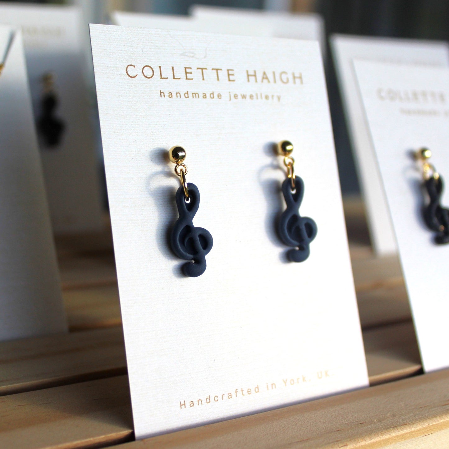 Treble Clef earrings