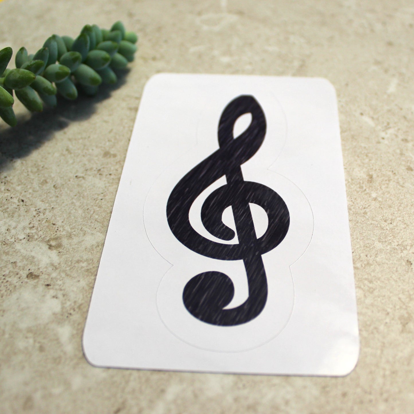 Clef stickers