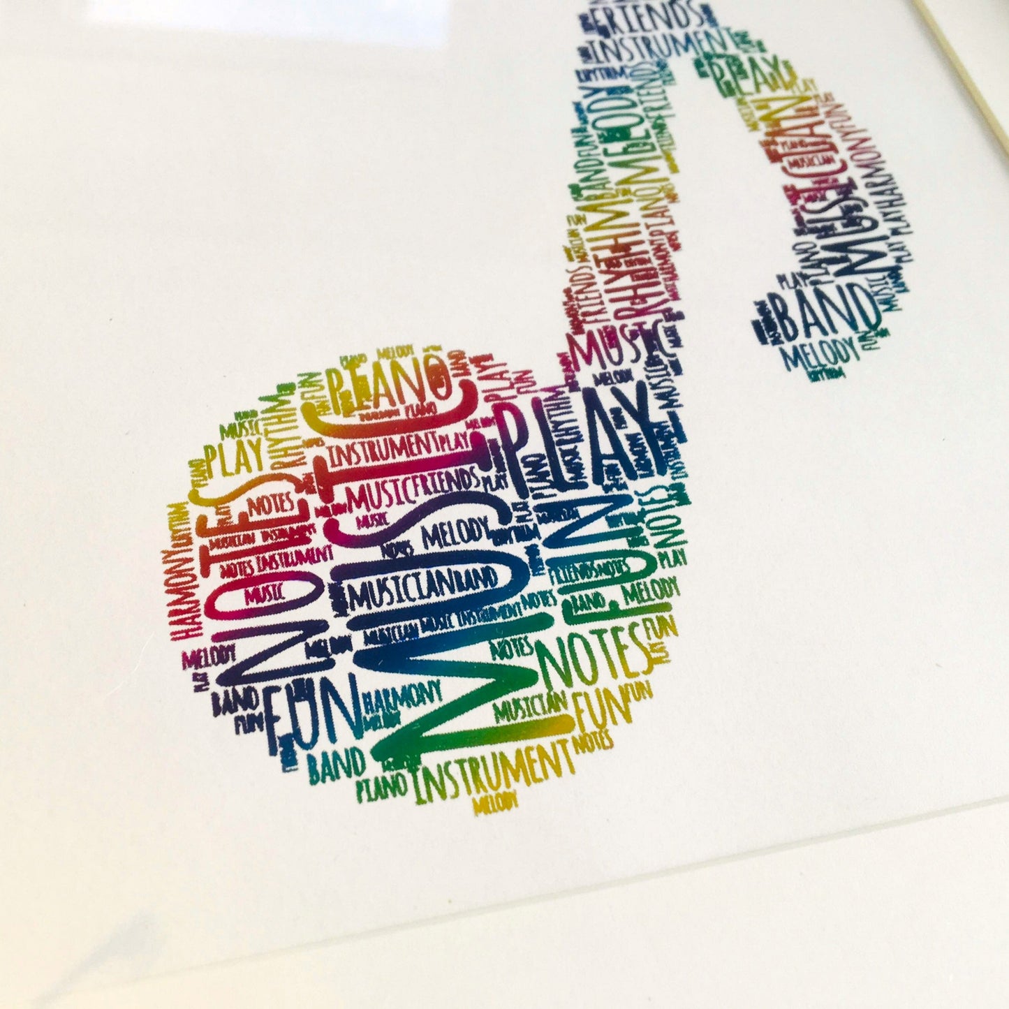 Foiled pictures 25x25cm