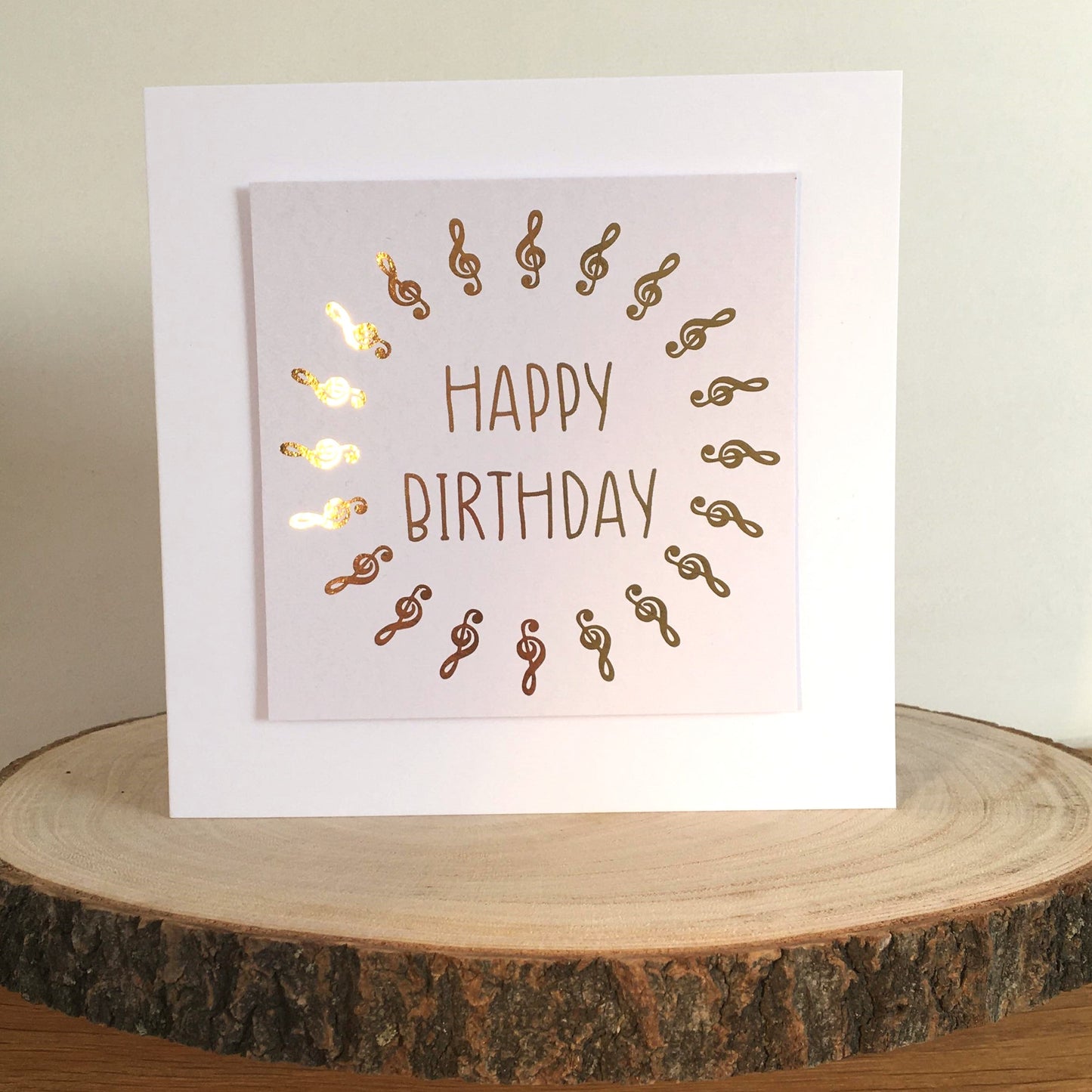 'Happy Birthday' Foil Card