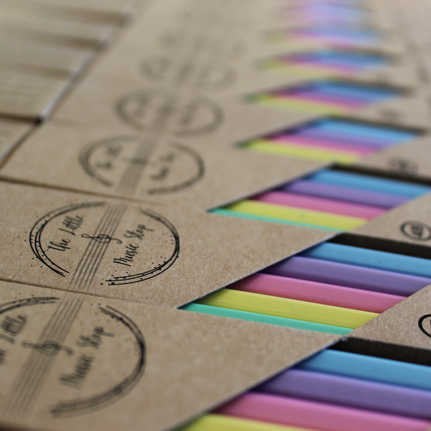 Individual slogan pencils