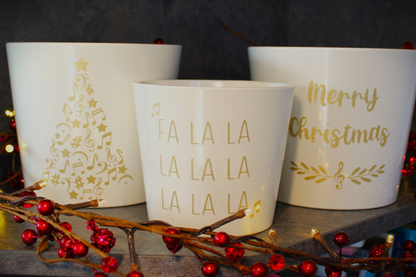 Christmas Plant Pot